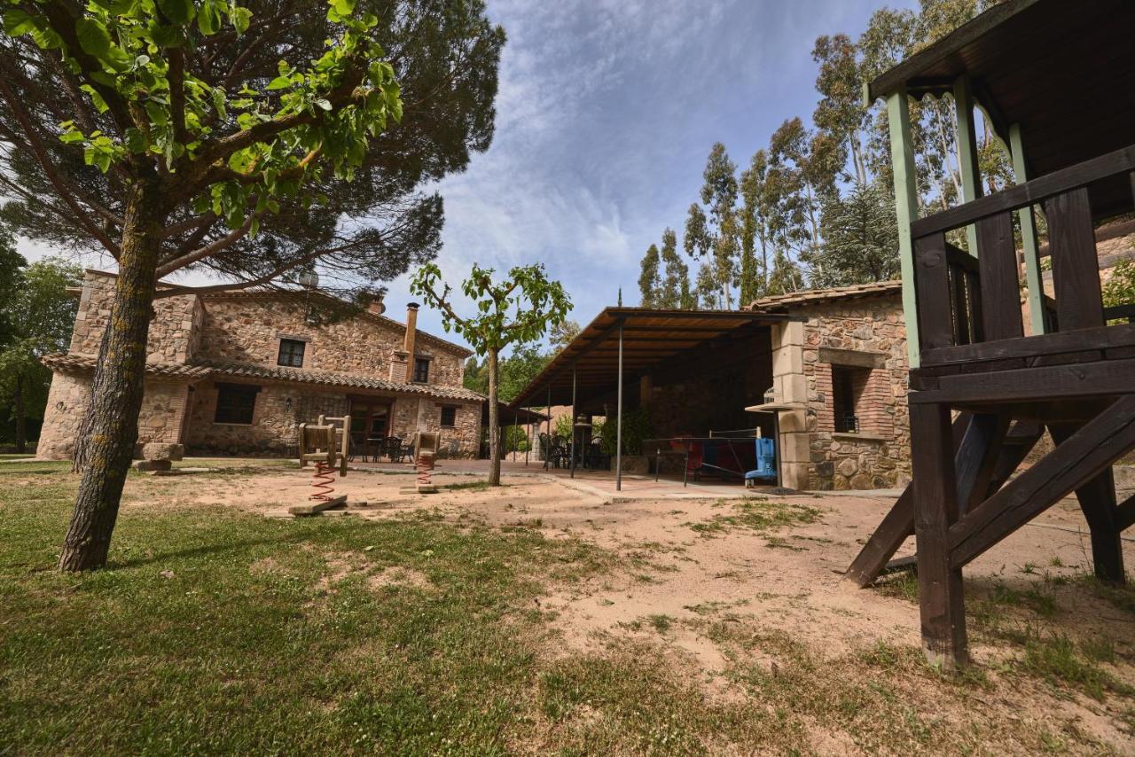 Masia Rural Can Salarichs Riudarenes Exteriér fotografie
